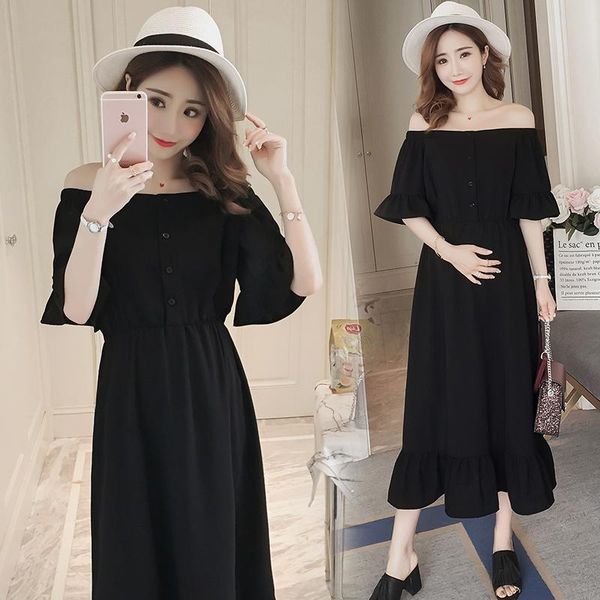 maternity dresses chiffon pregnant women dress summer fashion 2021 long lengthened black, White
maternity dresses chiffon pregnant women dress summer fashion 2021 long lengthened black, White