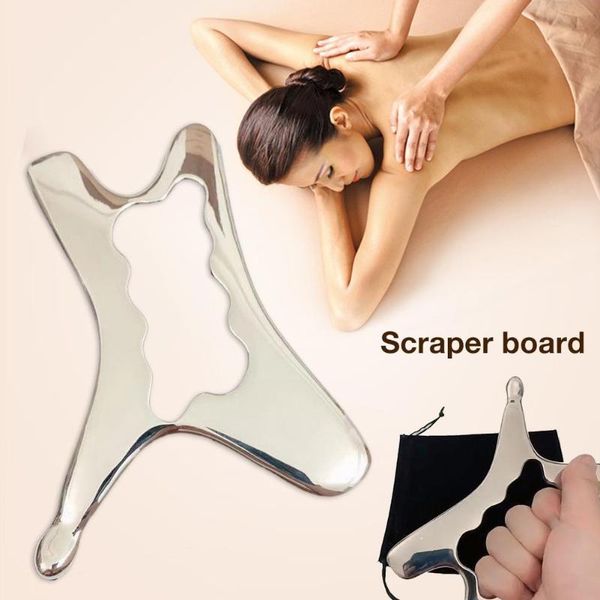 stainless steel guasha board fascia massage relaxation yoga fitness massager accessories
stainless steel guasha board fascia massage relaxation yoga fitness massager accessories