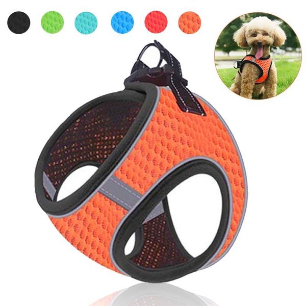 dog collars & leashes harness reflective pet vest adjustable breathable mesh walking no pull for s medium cats puppy safety
dog collars & leashes harness reflective pet vest adjustable breathable mesh walking no pull for s medium cats puppy safety
