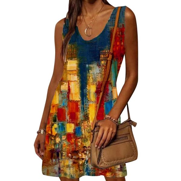 casual dresses 2021 vintage printed women dress summer o neck sleeveless a-line ladies fashion loose female vestidos d30, Black;gray
casual dresses 2021 vintage printed women dress summer o neck sleeveless a-line ladies fashion loose female vestidos d30, Black;gray