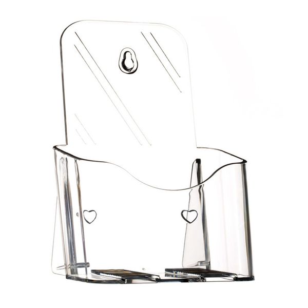 office clear a5 pamphlet brochure literature plastic acrylic display holder stand 1 tier to insert leaflet on desk6pcs
office clear a5 pamphlet brochure literature plastic acrylic display holder stand 1 tier to insert leaflet on desk6pcs