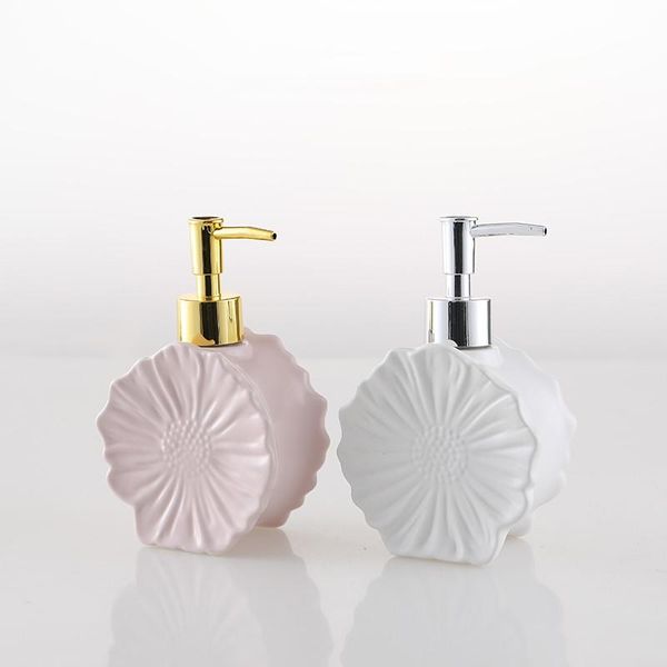 liquid soap dispenser sun flower ceramics 240ml shower gel bottle for bath,hand sanitizer storage can kichen
liquid soap dispenser sun flower ceramics 240ml shower gel bottle for bath,hand sanitizer storage can kichen