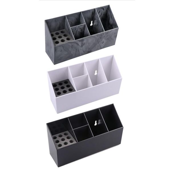 hair brushes 5-slot barber shop stylist hairdressing tool storage box acrylic solid color scissors can be wall-mounted, Silver
hair brushes 5-slot barber shop stylist hairdressing tool storage box acrylic solid color scissors can be wall-mounted, Silver