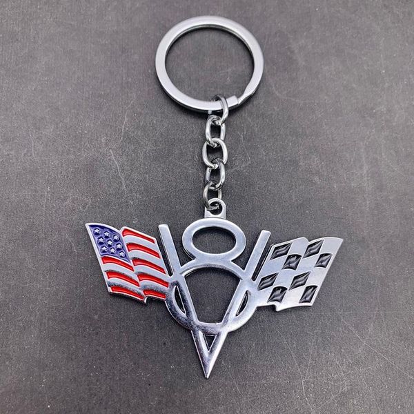 keychains auto keyring key holder v8 3d metal keychain usa flag for chevrolet chrysler ford black/chrome, Silver
keychains auto keyring key holder v8 3d metal keychain usa flag for chevrolet chrysler ford black/chrome, Silver