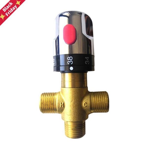 brass g1/2 male 3 way thermostatic mixing valve temperature shower water control kitchen faucets
brass g1/2 male 3 way thermostatic mixing valve temperature shower water control kitchen faucets