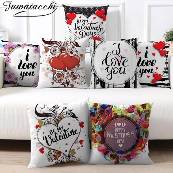 cushion/decorative pillow fuwatacchi cushion cover valentine's day home decor heart pattern covers sofa for living room bed decoration
cushion/decorative pillow fuwatacchi cushion cover valentine's day home decor heart pattern covers sofa for living room bed decoration