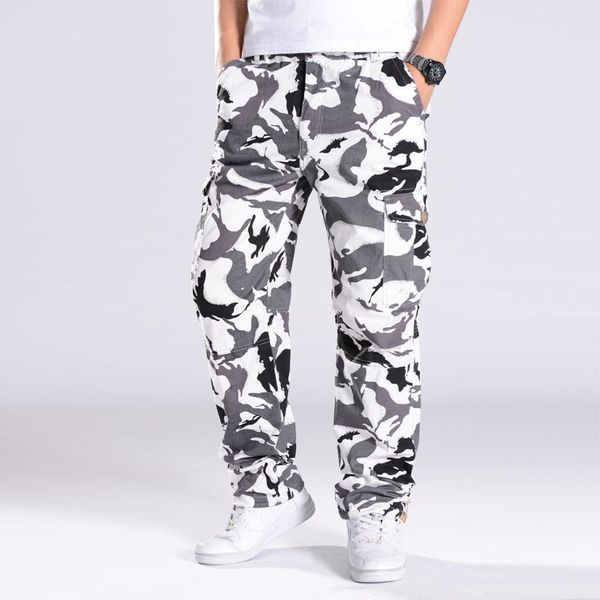 men's pants spring summer camouflage cargo trousers cotton men casual pocket loose baggy tactical fashion clothing hip hop joggers, Black
men's pants spring summer camouflage cargo trousers cotton men casual pocket loose baggy tactical fashion clothing hip hop joggers, Black