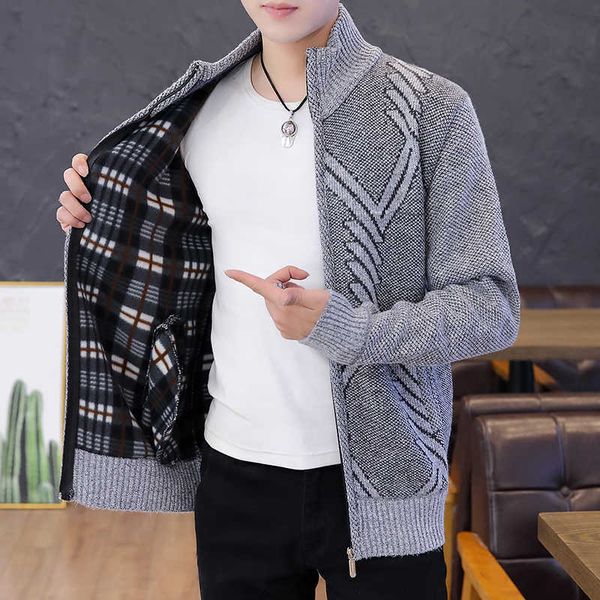 korean style cardigan men sweater clothing grey mens sweater oversized knitted cardigan pattern warm clothes for men 3xl 210601, White;black
korean style cardigan men sweater clothing grey mens sweater oversized knitted cardigan pattern warm clothes for men 3xl 210601, White;black