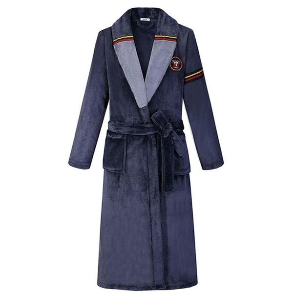 men's sleepwear large size 3xl 4xl men flannel robe winter bathrobe gown casual male kimono coral fleece home clothes, Black;brown
men's sleepwear large size 3xl 4xl men flannel robe winter bathrobe gown casual male kimono coral fleece home clothes, Black;brown