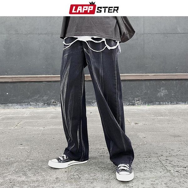 men's jeans lappster men tie dye baggy y2k pants 2021 mens japanese streetwear casual denim trousers male wide leg fashion joggers 5xl, Blue
men's jeans lappster men tie dye baggy y2k pants 2021 mens japanese streetwear casual denim trousers male wide leg fashion joggers 5xl, Blue