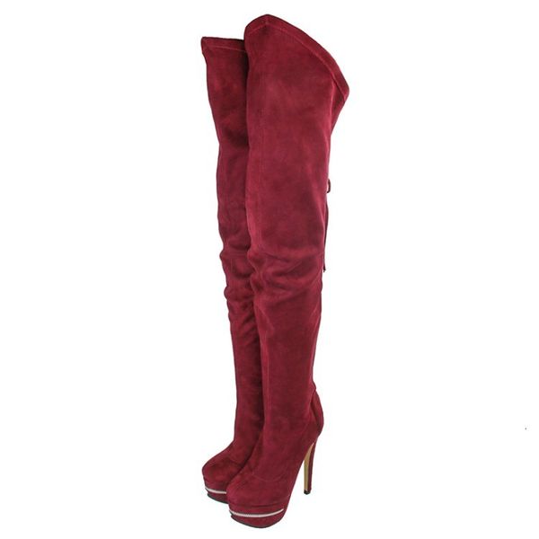 boots ol'ladies' platform on the knee leap high heeled round foot mode red shoes us women size 4-15 wpz0, Black
boots ol'ladies' platform on the knee leap high heeled round foot mode red shoes us women size 4-15 wpz0, Black