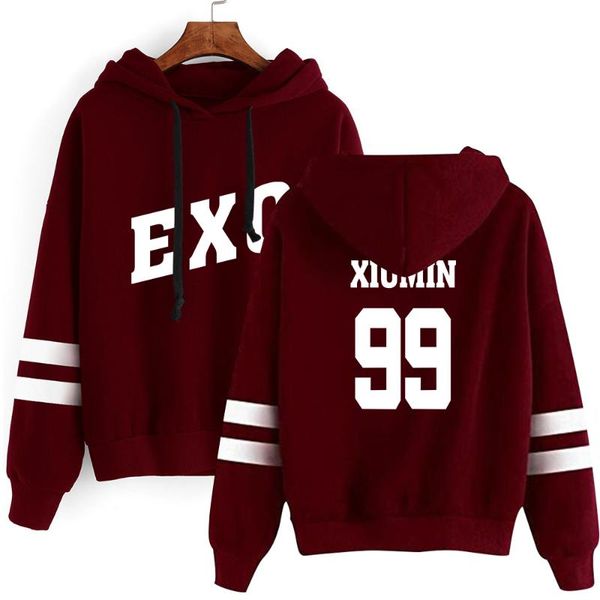 women's hoodies & sweatshirts korean fashion kpop exo hoodie sweatshirt 2021 harajuku striped long sleeve women hip hop cap pullovers, Black
women's hoodies & sweatshirts korean fashion kpop exo hoodie sweatshirt 2021 harajuku striped long sleeve women hip hop cap pullovers, Black