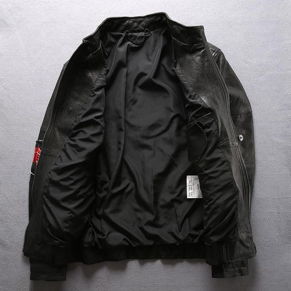 spring autumn 2021 mens genuine leather vintage classic sheepskin motorcycle biker jacket for male red black men's & faux
spring autumn 2021 mens genuine leather vintage classic sheepskin motorcycle biker jacket for male red black men's & faux