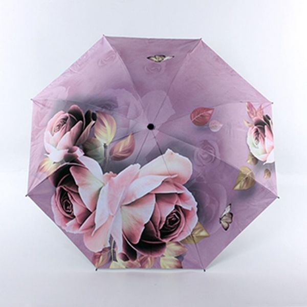 umbrellas creative rose printing small sun rain lady umbrella anti-uv protection windproof folding compact outdoor travel
umbrellas creative rose printing small sun rain lady umbrella anti-uv protection windproof folding compact outdoor travel