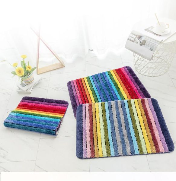 rainbow pattern carpet thicken non-slip wear-resisting water-absorption ventilation entrance bathroom kitchen fluffy rugs carpets
rainbow pattern carpet thicken non-slip wear-resisting water-absorption ventilation entrance bathroom kitchen fluffy rugs carpets