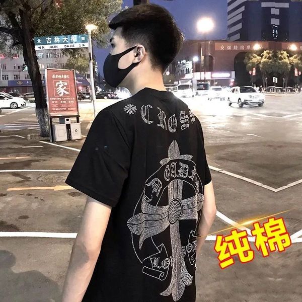 crosin spirit boy short sleeve cotton drill t-shirt summer 2021 new clothes student trend men and women lo, White
crosin spirit boy short sleeve cotton drill t-shirt summer 2021 new clothes student trend men and women lo, White