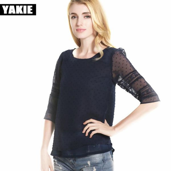 women's blouses & shirts plus size women 2021 summer three quarter chiffon blouse shirt korean casual loose elegant ladies blusas whit, White
women's blouses & shirts plus size women 2021 summer three quarter chiffon blouse shirt korean casual loose elegant ladies blusas whit, White