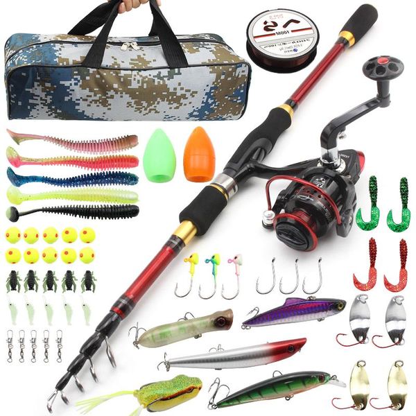 boat fishing rods portable 1.8m2.1m2.4m2.7m spinning rod reel combo carbon trout with line lures hooks bag set pesca
boat fishing rods portable 1.8m2.1m2.4m2.7m spinning rod reel combo carbon trout with line lures hooks bag set pesca