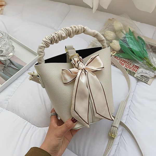 evening bags ribbon bucket bag 2021 summer high-quality pu leather women's designer handbag portable travel
evening bags ribbon bucket bag 2021 summer high-quality pu leather women's designer handbag portable travel