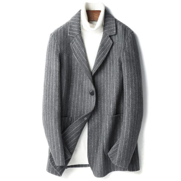 men's wool & blends autumn winter coat men short slim overcoat 2021 cashmere jacket plus size casaco masculino d-19-00818-2 zl396, Black
men's wool & blends autumn winter coat men short slim overcoat 2021 cashmere jacket plus size casaco masculino d-19-00818-2 zl396, Black