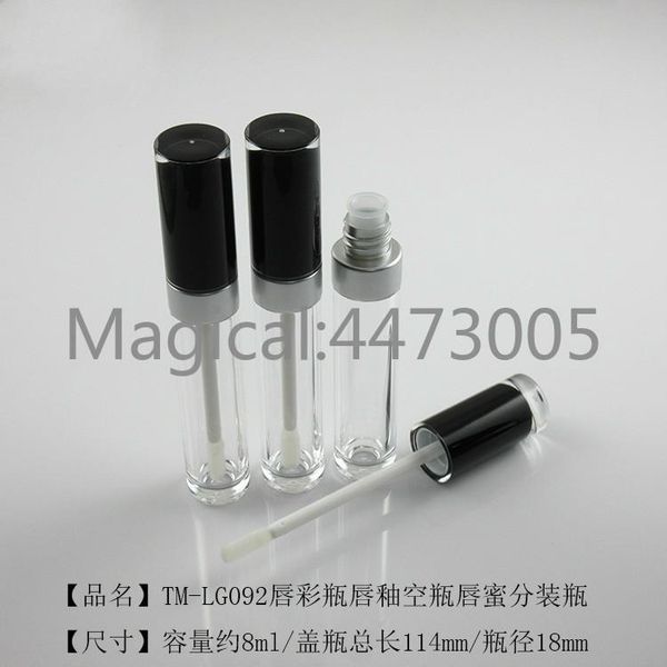 10/30/50pcs 8ml high-grade empty diy makeup lip gloss bottle round tube package lipstick labial glair storage bottles & jars
10/30/50pcs 8ml high-grade empty diy makeup lip gloss bottle round tube package lipstick labial glair storage bottles & jars