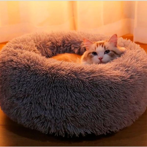 cat soft bed round mats for winter warm sleeping bag long plush portable kitty supplies 40/50/60/70cm beds & furniture
cat soft bed round mats for winter warm sleeping bag long plush portable kitty supplies 40/50/60/70cm beds & furniture