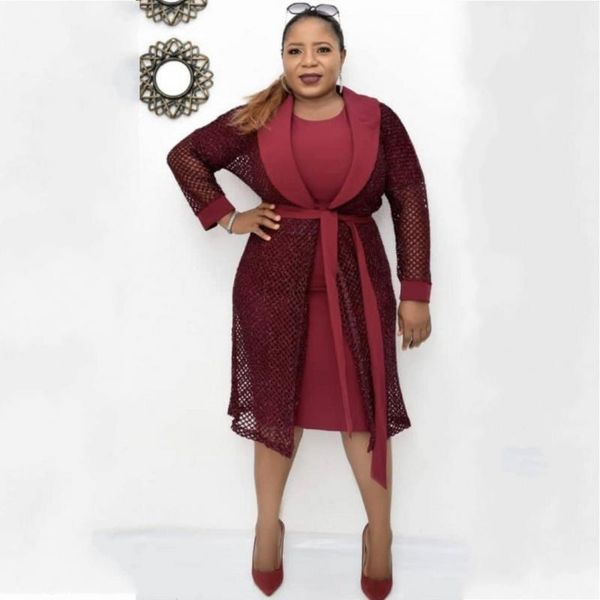 ethnic clothing 2 piece set african dresses for women cardigan mesh outwear and dress 2021 bazin riche traditional vestidos, Red
ethnic clothing 2 piece set african dresses for women cardigan mesh outwear and dress 2021 bazin riche traditional vestidos, Red