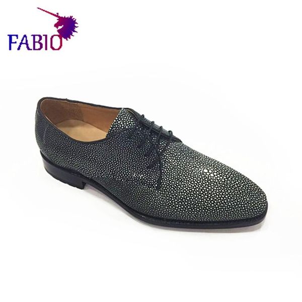 pearl fish leather shoes for men men's formal with out sole dress, Black
pearl fish leather shoes for men men's formal with out sole dress, Black