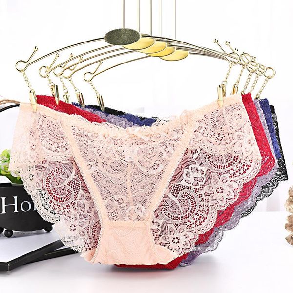 women's panties seamless lingerie transparent lace bikini briefs plus size lady girl underwear cotton fabric intimates top, Black;pink
women's panties seamless lingerie transparent lace bikini briefs plus size lady girl underwear cotton fabric intimates top, Black;pink
