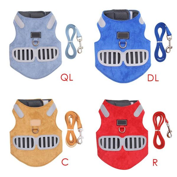 dog collars & leashes reflective pet harness vest for small medium dogs adjustable and leash set puppy walking chain lead
dog collars & leashes reflective pet harness vest for small medium dogs adjustable and leash set puppy walking chain lead