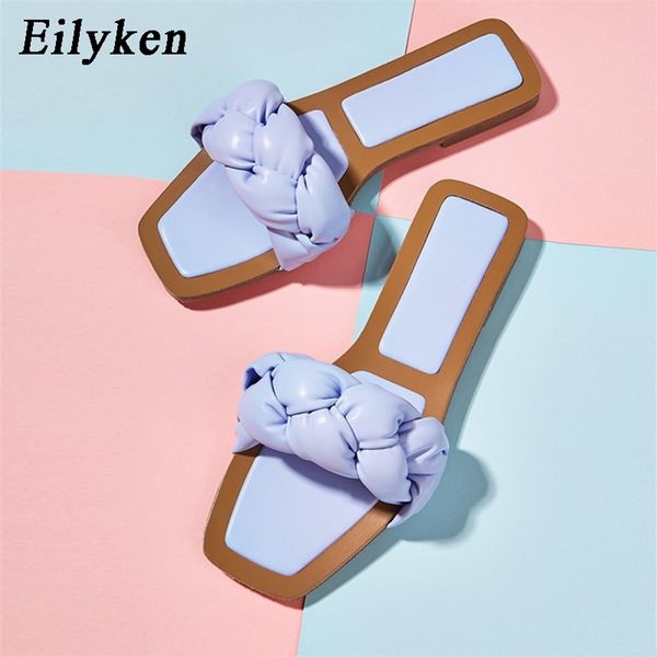 eilyken design weaving pu leather slip-on women flat shoes casual beach slippers fashion square toe ladies sandals slides 210805, Black
eilyken design weaving pu leather slip-on women flat shoes casual beach slippers fashion square toe ladies sandals slides 210805, Black