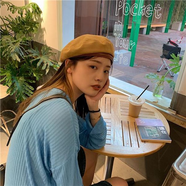 beanies fashion all-match suede beret hat female spring and summer england concave shape street painter tide
beanies fashion all-match suede beret hat female spring and summer england concave shape street painter tide