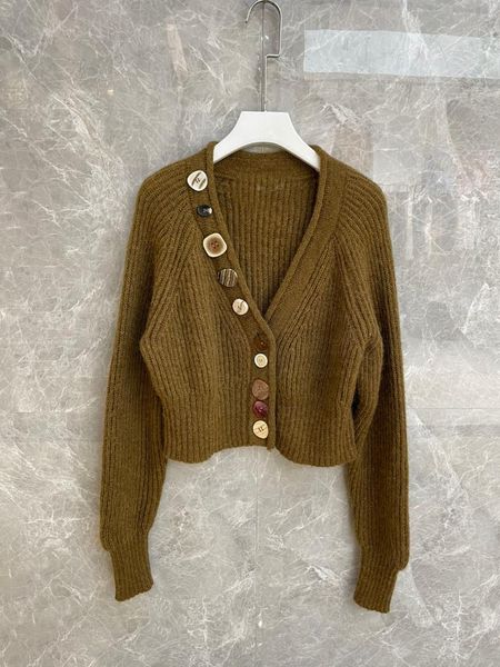women's knits & tees 2021 autumn women v neck brown sweater cardigan for female chic casual coat tutu, White
women's knits & tees 2021 autumn women v neck brown sweater cardigan for female chic casual coat tutu, White