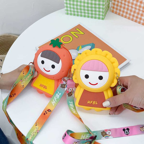 cartoon cute children silicone bag korean fashion men and women baby one shoulder messenger versatile rubber zero wallet, Black
cartoon cute children silicone bag korean fashion men and women baby one shoulder messenger versatile rubber zero wallet, Black