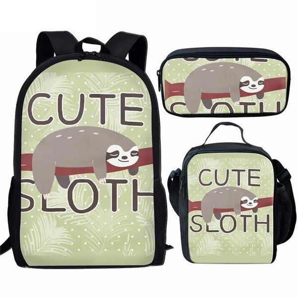 kids bag for school custom pattern cute animal sloth printing bags children primary backpack girls boys kawaii book
kids bag for school custom pattern cute animal sloth printing bags children primary backpack girls boys kawaii book