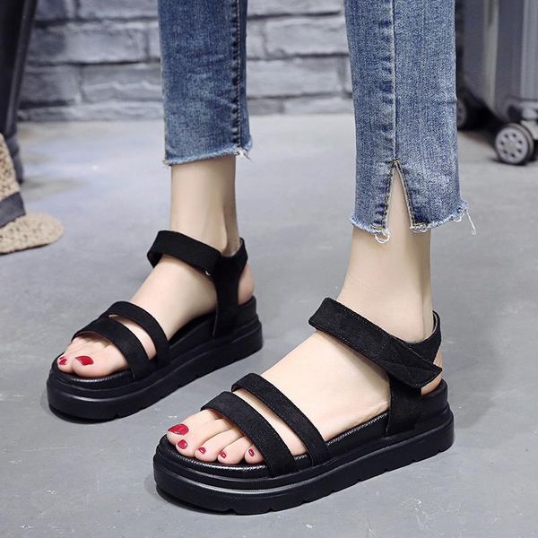 black platform sandals women 2021 summer casual beach open toe slippers fashion gladiator comfortable outdoor sports flat shoes
black platform sandals women 2021 summer casual beach open toe slippers fashion gladiator comfortable outdoor sports flat shoes