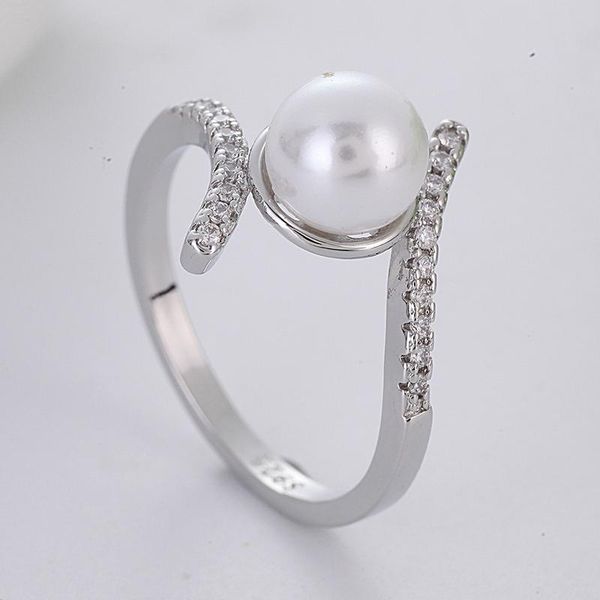 cluster rings fashion elegant white pearl for women silver color twist crystal ring luxury jewelry wedding engagement accessories, Golden;silver
cluster rings fashion elegant white pearl for women silver color twist crystal ring luxury jewelry wedding engagement accessories, Golden;silver