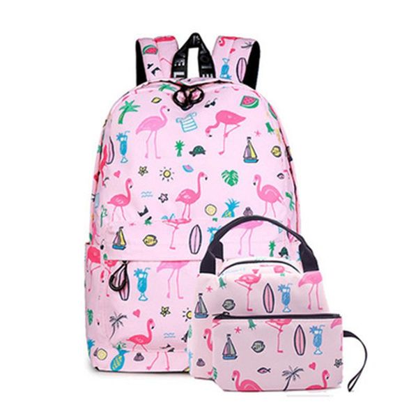 outdoor bags 2021women printed flamingo canvas backpacks school set pink travel for girls drop m725
outdoor bags 2021women printed flamingo canvas backpacks school set pink travel for girls drop m725