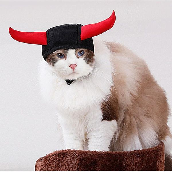 cat cap halloween cosplay headgear ox horn hat christmas day decoration supplies for cat accessory
cat cap halloween cosplay headgear ox horn hat christmas day decoration supplies for cat accessory