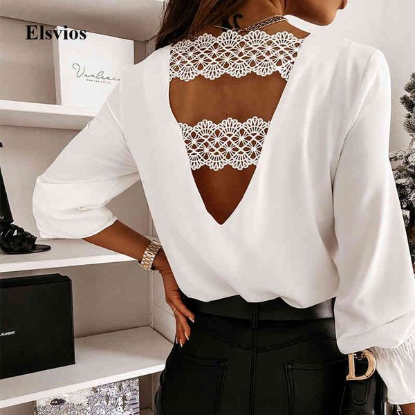 women's jumpsuits & rompers embroidery lace backless blouse shirt women elegant v neck office lady shirts blusa spring autumn, Black;white
women's jumpsuits & rompers embroidery lace backless blouse shirt women elegant v neck office lady shirts blusa spring autumn, Black;white