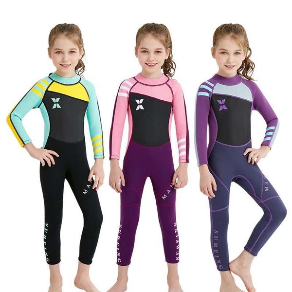 swim wear 2.5mm neoprene childrens wetsuit one-piece full length diving suit for kids girls back zip wet scuba snorkelling swimming
swim wear 2.5mm neoprene childrens wetsuit one-piece full length diving suit for kids girls back zip wet scuba snorkelling swimming