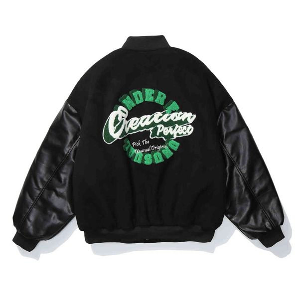 lacible mens hip hop chamois suede thick jackets streetwear baseball coats winter harajuku patchwork bomber, Black;brown
lacible mens hip hop chamois suede thick jackets streetwear baseball coats winter harajuku patchwork bomber, Black;brown