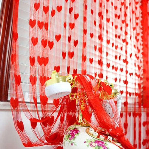 curtain & drapes 100cm x 200cm door string heart love embroidery voile for living room window line cortinas decoration
curtain & drapes 100cm x 200cm door string heart love embroidery voile for living room window line cortinas decoration