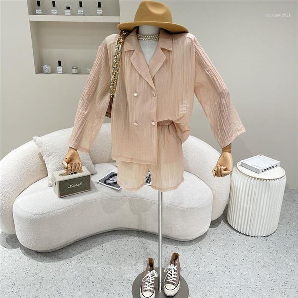 women's tracksuits clothing summer 2021 fashion design double breasted three dimensional shirt shorts two piece set, Gray
women's tracksuits clothing summer 2021 fashion design double breasted three dimensional shirt shorts two piece set, Gray