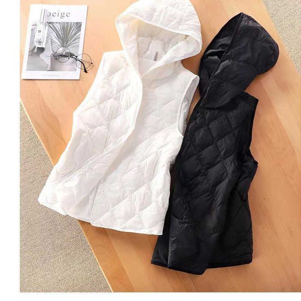almuerk autumn winter women vest pockets warm down cotton jacket light turtleneck sleeveless woman outfit casual 211008, Black;white
almuerk autumn winter women vest pockets warm down cotton jacket light turtleneck sleeveless woman outfit casual 211008, Black;white