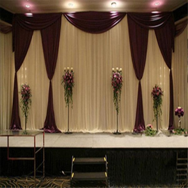 party decoration wedding 3mx6m stage backdrop background with beatiful swag curtain curtains
party decoration wedding 3mx6m stage backdrop background with beatiful swag curtain curtains