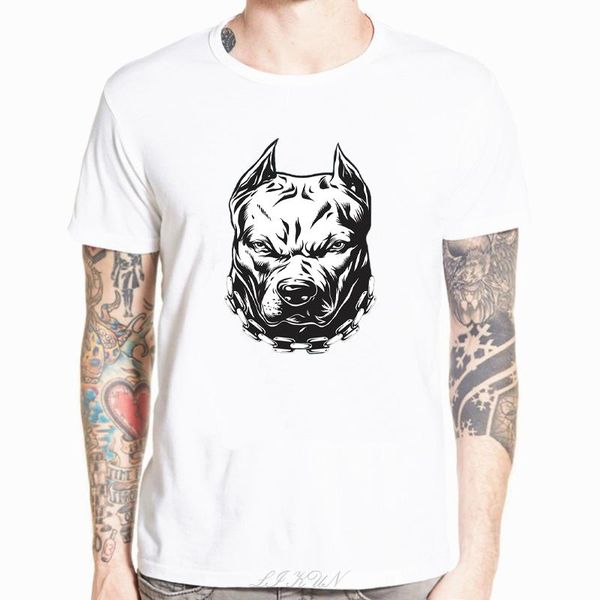 men's t-shirts pitbull premium tee t-shirt casual high-quality o neck shirt, White;black
men's t-shirts pitbull premium tee t-shirt casual high-quality o neck shirt, White;black
