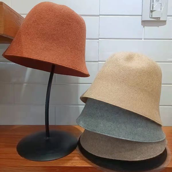 wool fisherman's hat with thin bucket hat women's fashion versatile sweet basin wardrobe accessories, Blue;gray
wool fisherman's hat with thin bucket hat women's fashion versatile sweet basin wardrobe accessories, Blue;gray