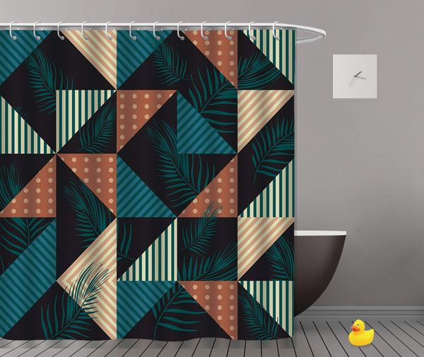 shower curtain, colorful seamless pattern vector with palm leaves polyester fabric bathroom decor set with hooks w72 x l72 no250
shower curtain, colorful seamless pattern vector with palm leaves polyester fabric bathroom decor set with hooks w72 x l72 no250