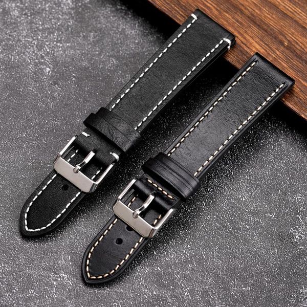 watch bands handmade leather watchband 20 22mm black soft italian layer calfskin bracelet men's strap, Black;brown
watch bands handmade leather watchband 20 22mm black soft italian layer calfskin bracelet men's strap, Black;brown